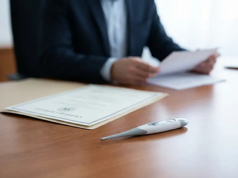 Сертификат на градусник